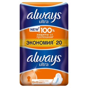 Гігієнічні прокладки Always Ultra Normal Plus 20 шт.
