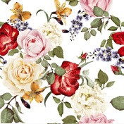Серветка La fleur  Дивні троянди 16шт/уп