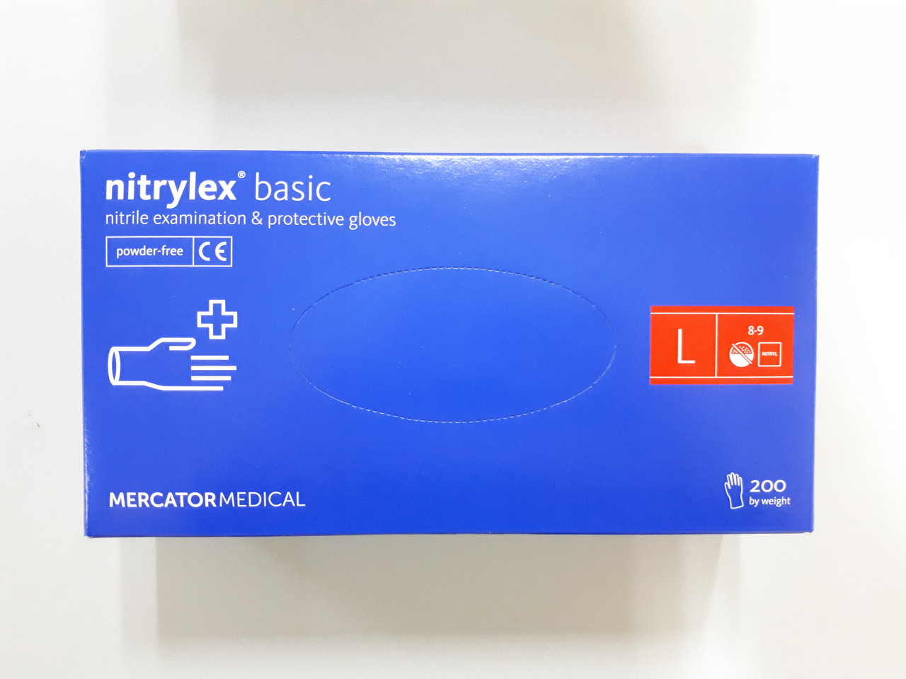 Рукавички нітрилові Nitrylex PF Basic L