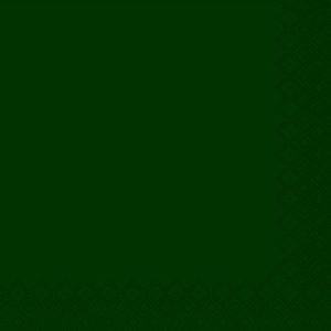 Серветка однотонна зелена 33*33 50 шт/уп