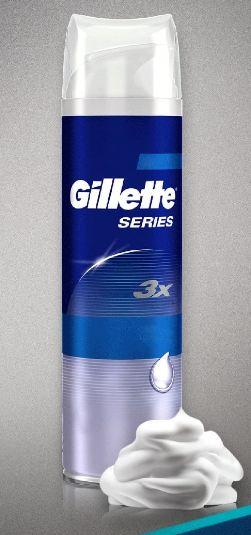 Піна для гоління Gillette Series 250мл в асортименті