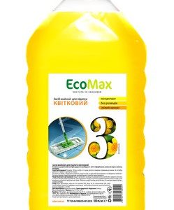 Засіб миючий для підлоги Ecomax Квітковий 5л ПЕТ