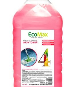 засіб миючий ecomax фруктовий 5л — Засіб миючий для підлоги Ecomax Фруктовий 5л пет