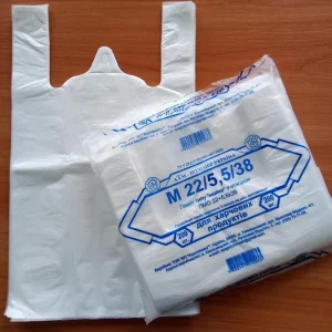 Пакет майка Агротехмаш 22*38 200шт/уп біла