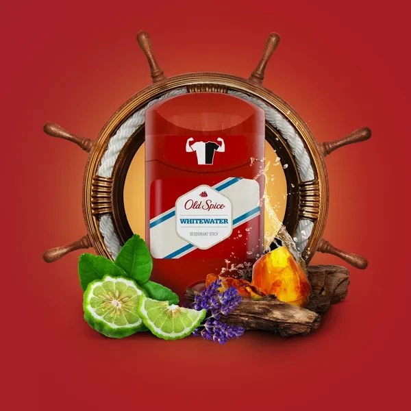 дезодорант-стік old spice 50мл whitewater — Дезодорант-стік для чоловіків Old Spice 50мл Whitewater