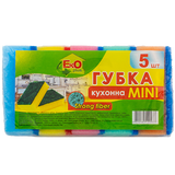 Губки кухонні Eko plus mini 5шт/уп