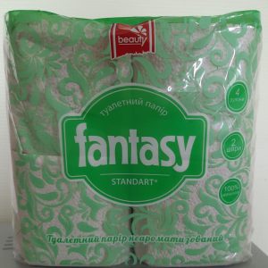 Туалетний папір Fantasy економ 4рул/уп