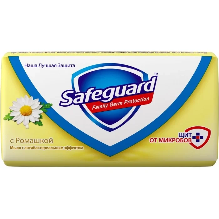 антибактеріальне мило safeguard ромашка — Антибактеріальне мило Safeguard Ніжний догляд Ромашка, 90 г