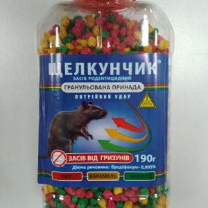 Зерно Лускунчик від щурів і мишей 190 г