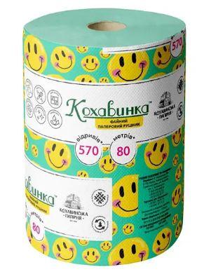 Рушник паперовий Кохавинка 80 м (570 відривів)