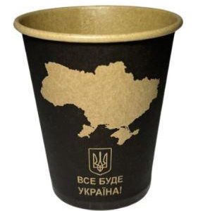 Стакан паперовий 400мл з малюнком в асортименті