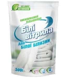 відбілювач білі вітрила 500г — Відбілювач Білі вітрила для білої білизни 500г