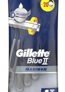 Одноразові станки для гоління Gillette Blue2 Maximum 4 шт/уп