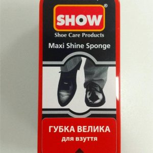 Губка-блиск для взуття Show велика чорна