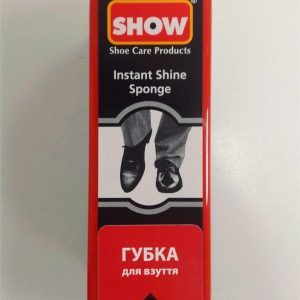 Губка-блиск для взуття Show стандарт чорна