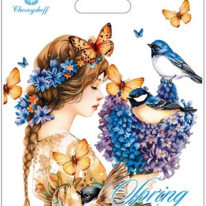 Пакет банан Рендпак 29*37 Дівчина весна