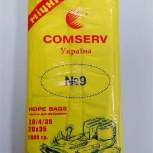 фасовка comserv міцна 9мкм 18*35 — Фасовка comserv міцна 9мкм 18*35 прозора