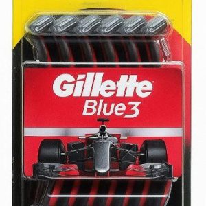 Одноразові станки для гоління Gillette Blue 3 red Плюс 9+3 шт/уп
