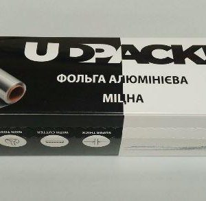 фольга харчова udpack 100м — Фольга харчова UDPACK з відрізом 100м 28см 9мкм
