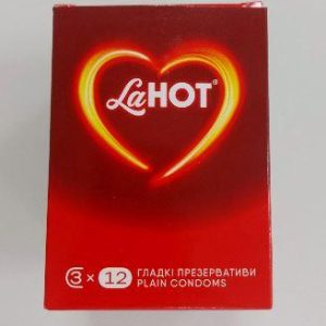 Презерватив La Hot червоний  12уп/кор