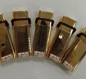 Запальничка Bossjazz BJ-018 турбо метал 25шт/уп в асортименті